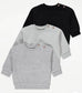 George Pack of 3 Sweat Shirts