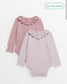 Tu Clothing Textured Frill Pack of 2 Body-shirts