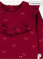 George Frill Bodysuit With Trouser Set