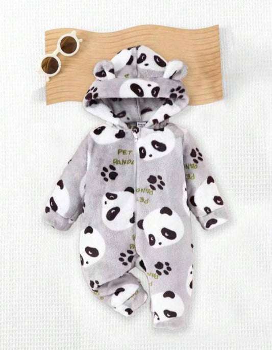 SHEIN Woollen Footless Sleepsuit