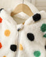 SHEIN Polka dots Hooded Jacket