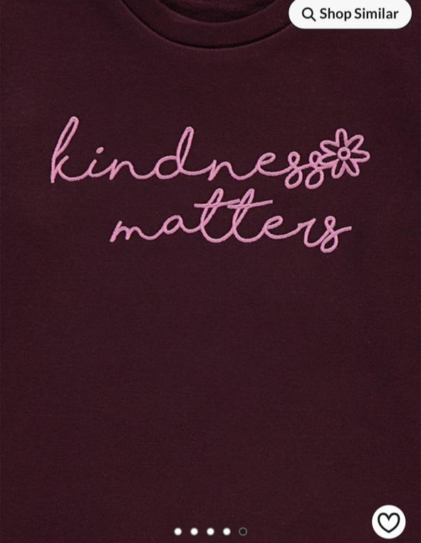 George "Kindness Matters" Sweatshirt & Trouser Set
