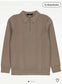 George Knitted Zipped Shirt
