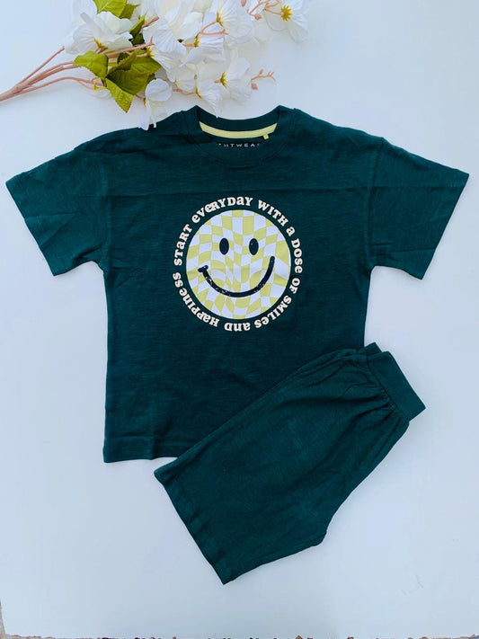 Next "Smile" Shirt & Short Set