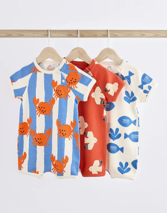 Next Birds Print Romper