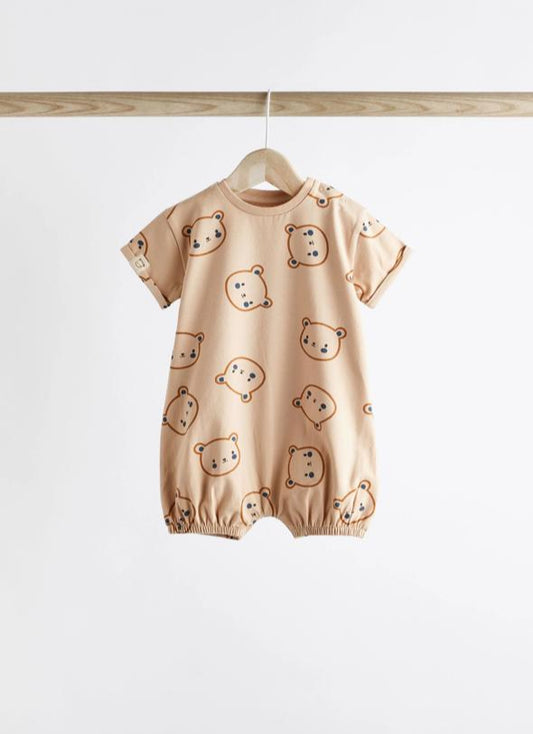 Next Printed Bears Romper