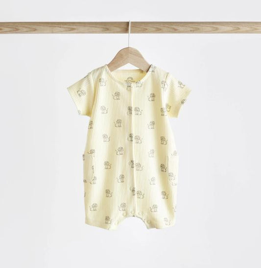 Next Lion Print Romper
