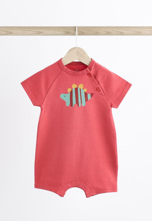 Next Dino Print Romper