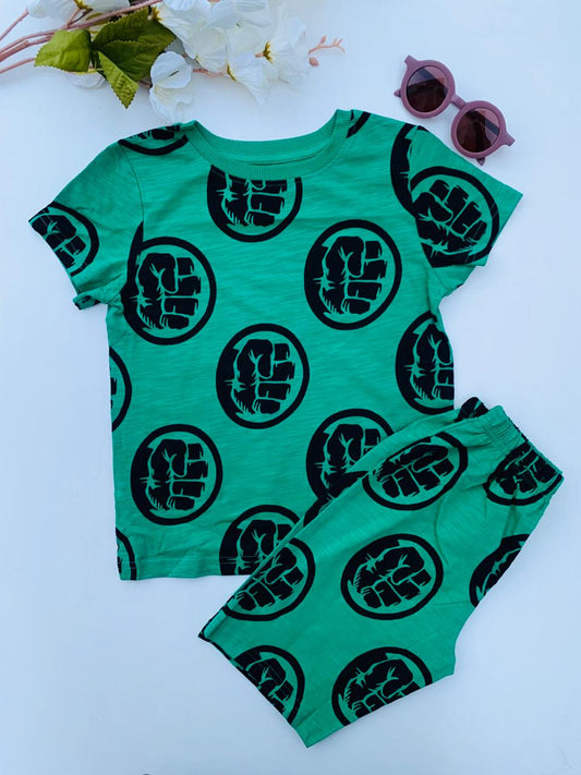 Next Hulk Shirt & Short Set