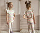 George Colourful Lining Shirt & Trouser Set