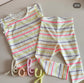 George Colourful Lining Shirt & Trouser Set