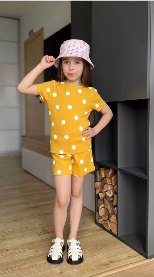 George Polka Dots Shirt & Shorts