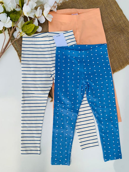 George Pack Of 3 Trousers Set