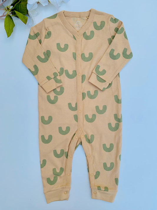 Next ribbed Sleepsuit