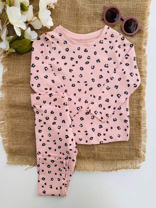 George Cheetah Print Shirt & Trouser set