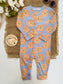 TU Clothing Ribbed all over Lions  Sleepsuit