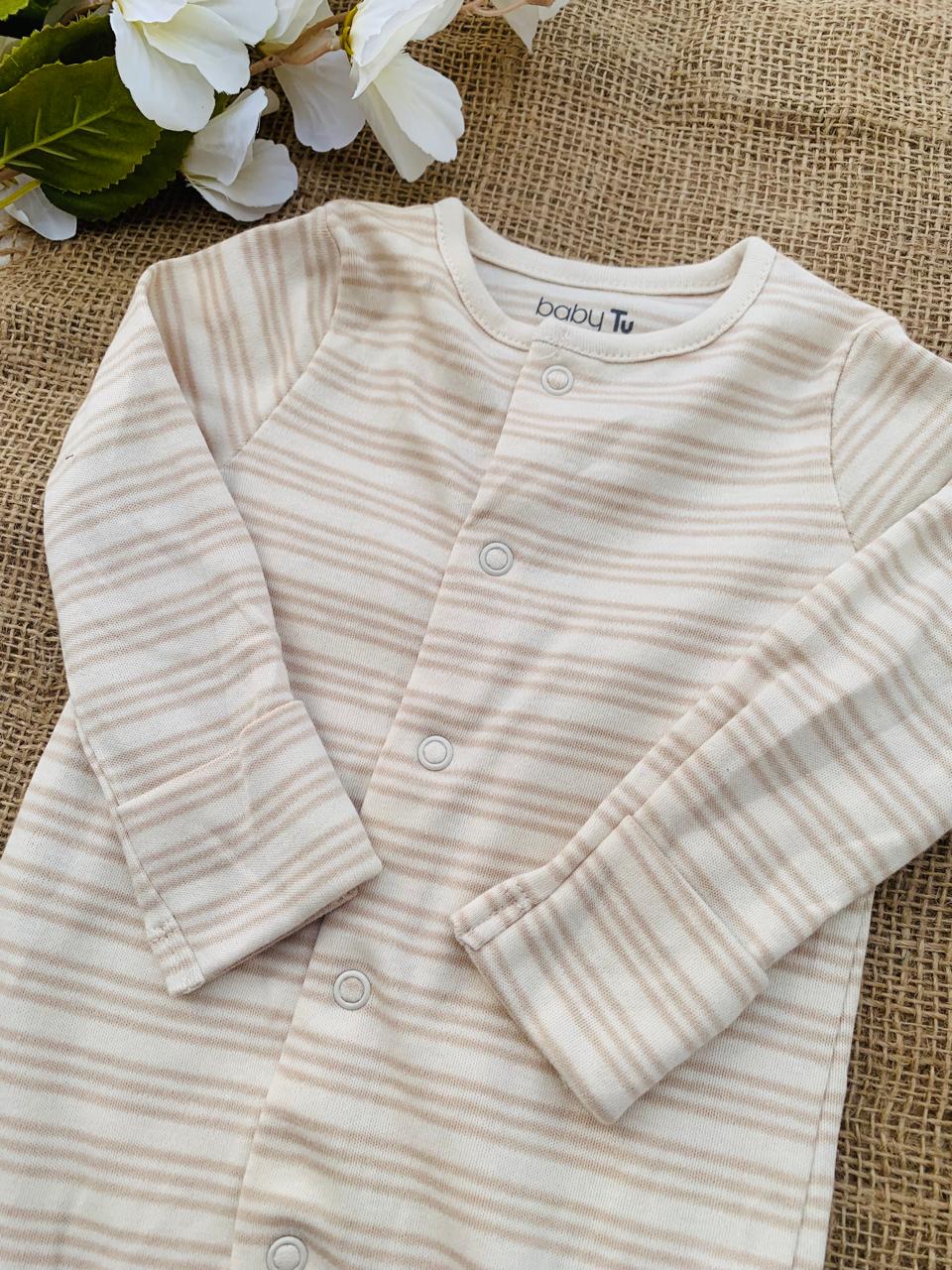 TU Clothing Stripes Sleepsuit