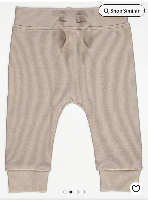 George Neutral Animals Sweatshirt & Joggers Set
