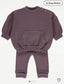 George Plum Quilted Sweatshirt & Trouser Set