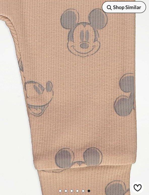 George Mickey Mouse Sweatshirt & Trouser Set