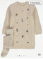 George Long Embroidered Sweater with Leggings
