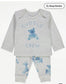George 3pc Dressing Gown & Pyjamas Set