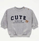 George Bear Cute Crew Sweatshirt