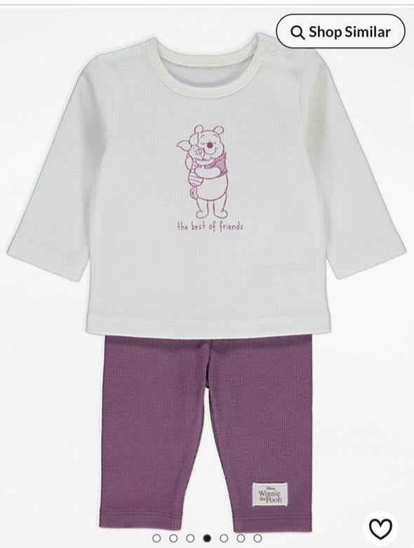 George Disney Winnie The Pooh Top Trouser & Jacket