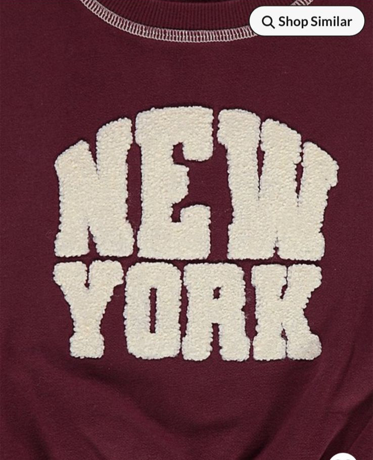 George "New York" Sweatshirt & Trouser Set