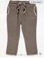 George Mocha Fleeced  Zipped Sweatshirt & Joggers Set