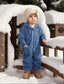 SHEIN Pocket Woollen Footless Sleepsuit