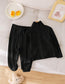 SHEIN Velvet High Neck & Trouser Set