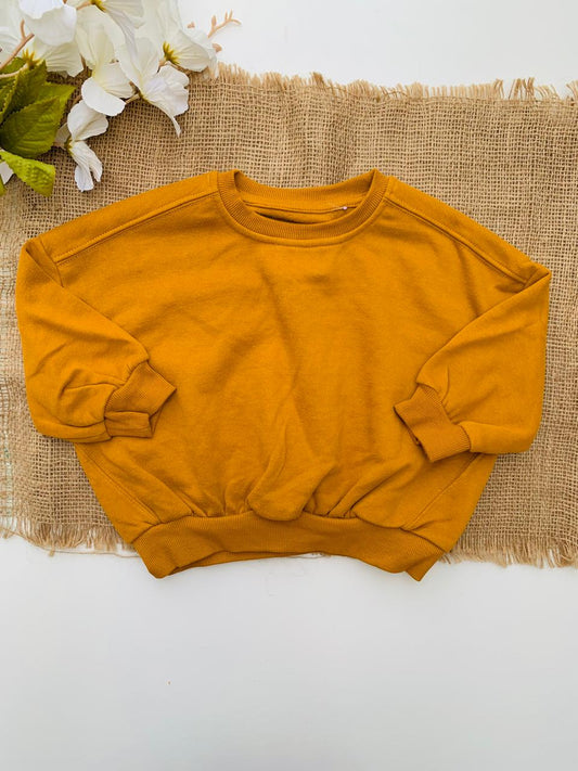 George ochre orange oversized Sweatshirt