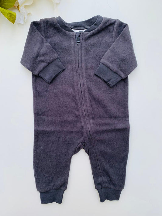 H&M Fleeced Footless Sleepsuit