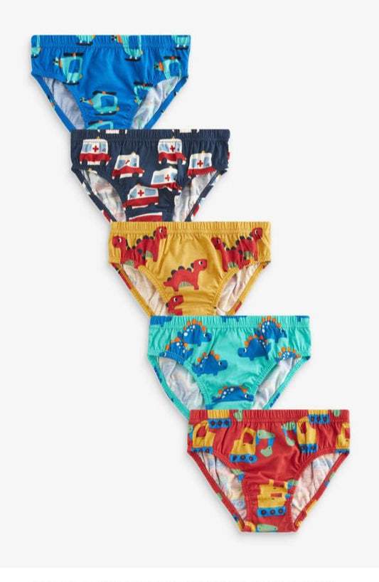 Next Pack of 5 Dino Briefs