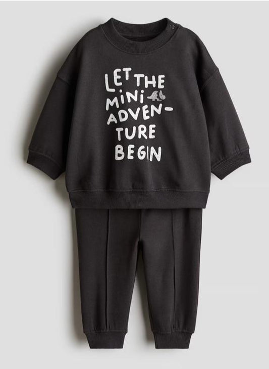 H&M Sweatshirt & Trouser Set