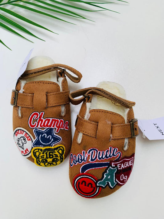 Next Faux Fur Slipper Clogs