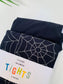 George Halloween Sparkly Spider Web leggings