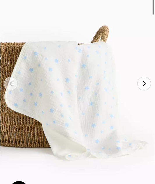 Tu Clothing Star Print Gauze Summer Blanket