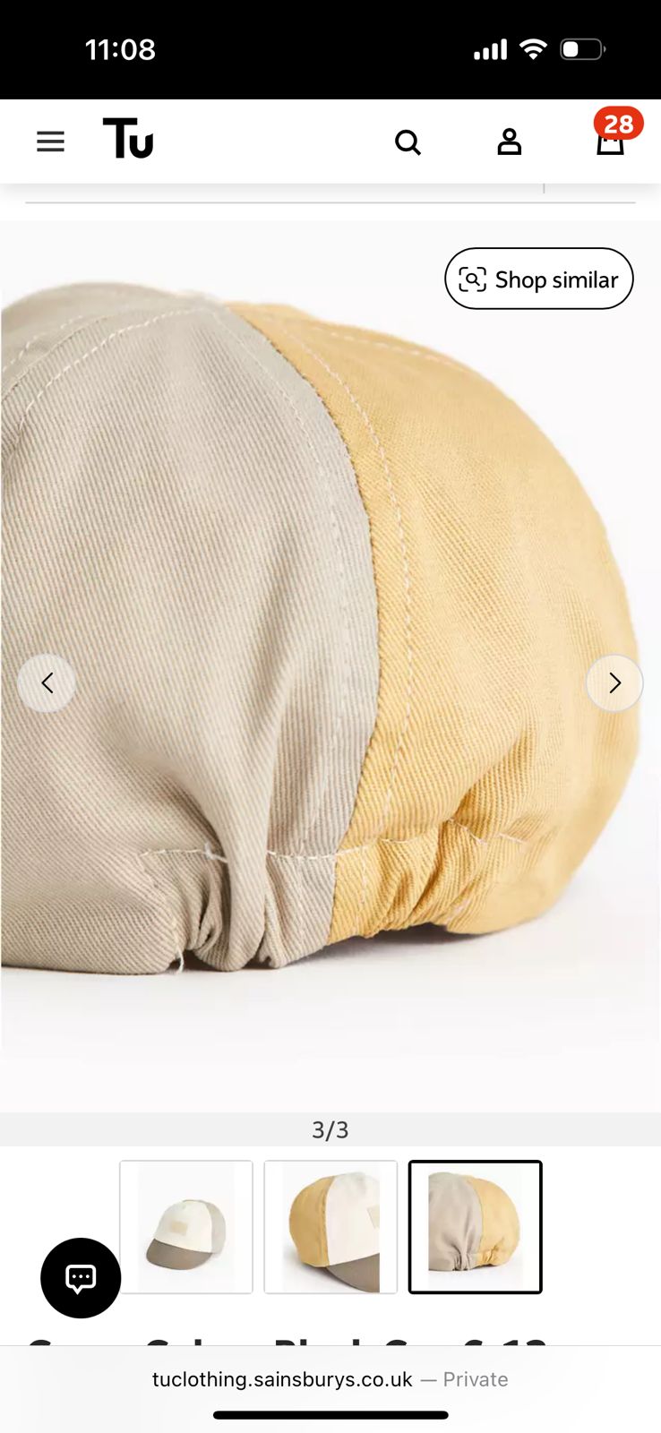 Tu Clothing "Little Explorer" Cap