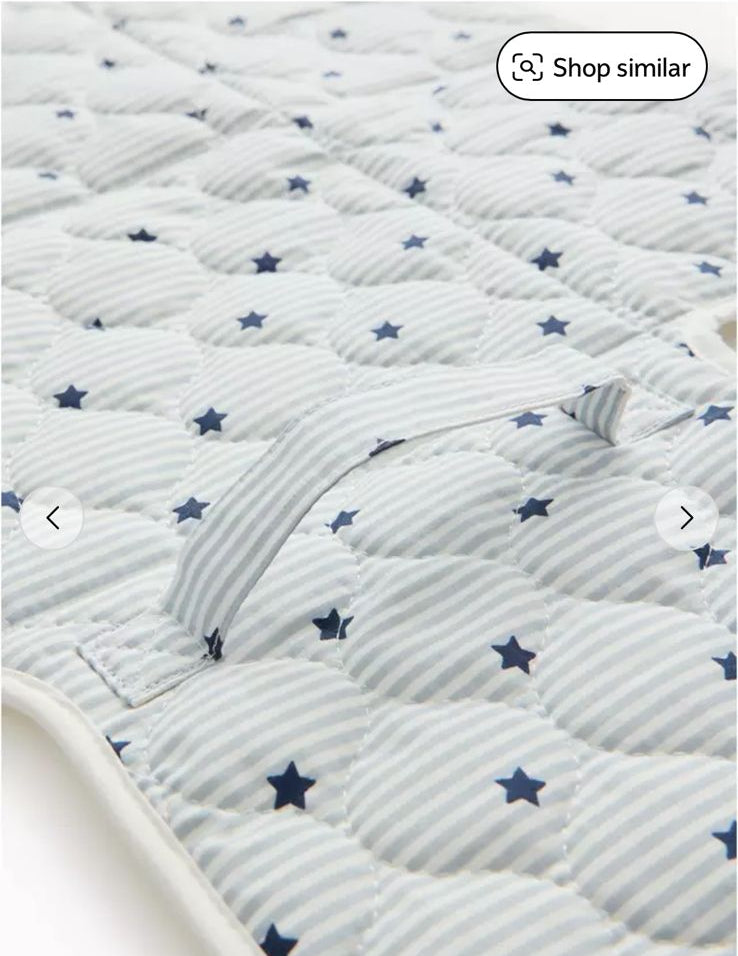 Tu Clothing Star Print Travel Changing Mat