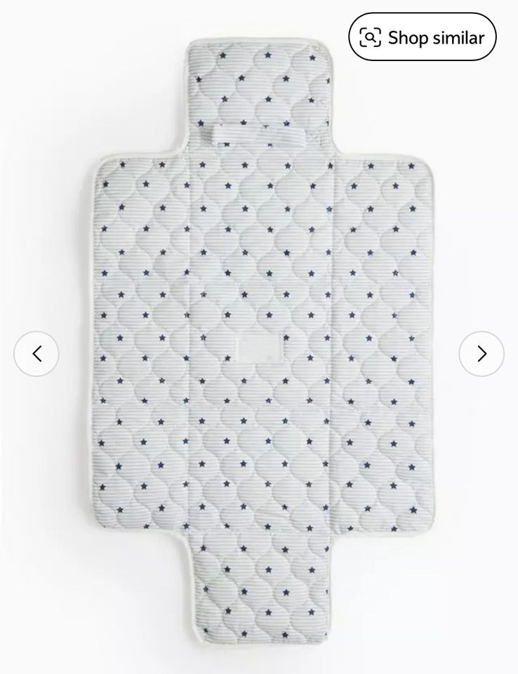 Tu Clothing Star Print Travel Changing Mat