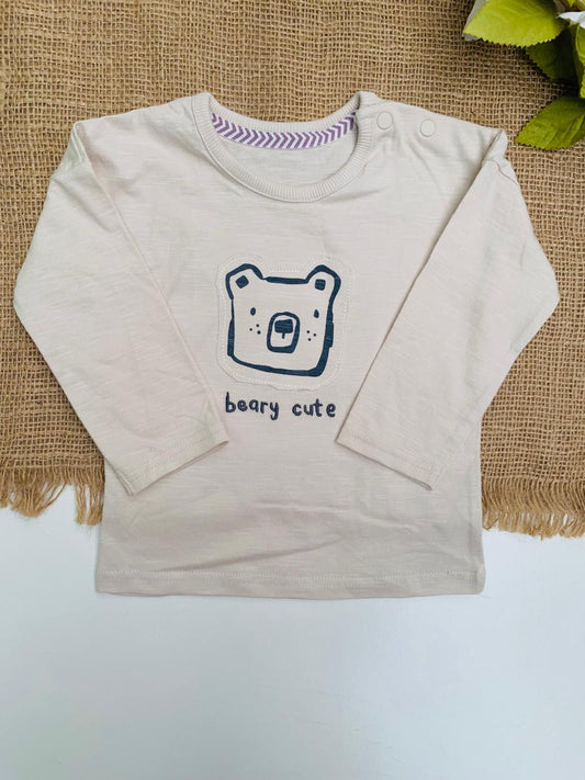 George Embroidered Bear Face Shirt