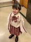 Korean Style 4Pc Cardigan & Skirt Set