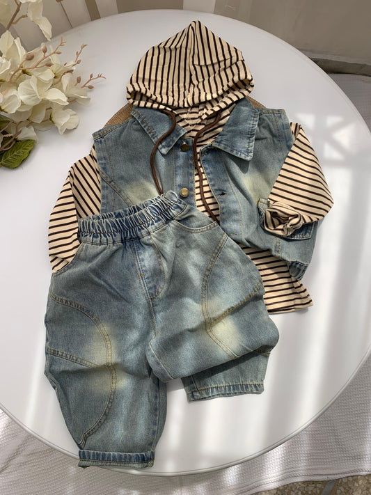 Denim 3Pc Set