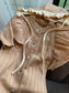 Knitted Sleepsuit with Cap