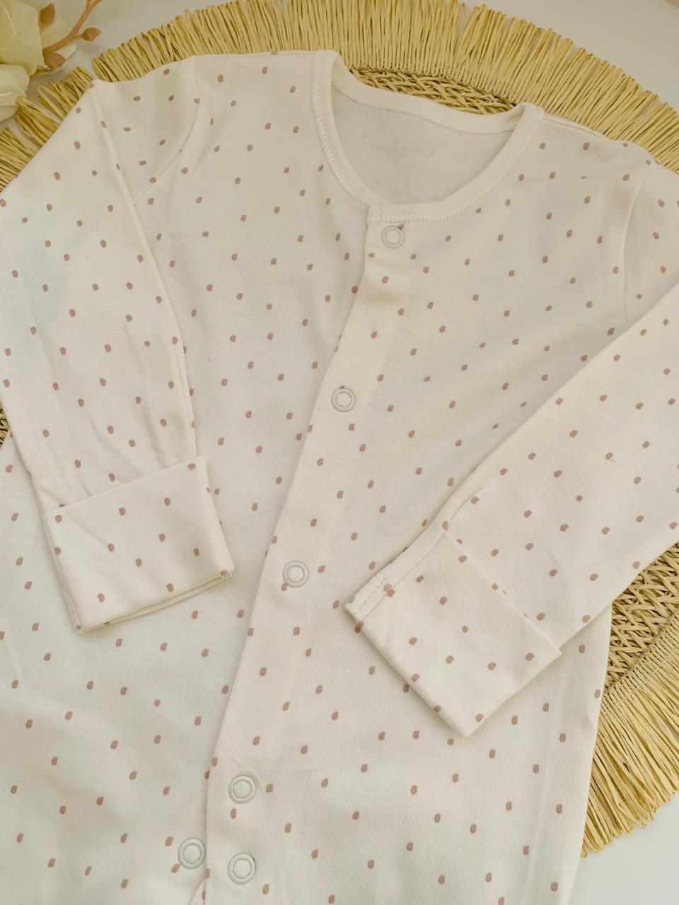 George Polka Dots Sleepsuit