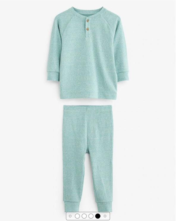 Next Ribbed Shirt & Trouser Set