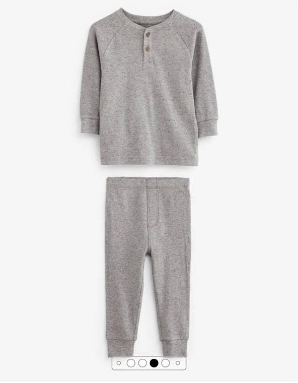 Next Ribbed Shirt & Trouser Set