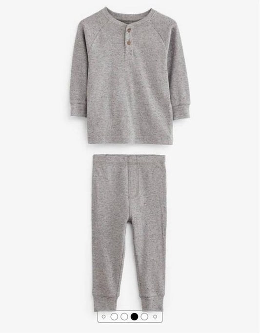 Next Ribbed Shirt & Trouser Set